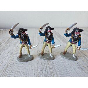 Lemax blackbeards ghost pirate Halloween people swords skeleton accessory fighti